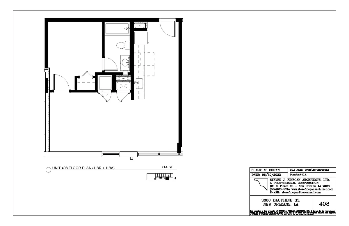 Floor plan 408