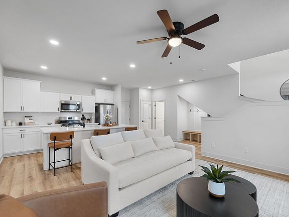 Open-Concept Living Room / Kitchen