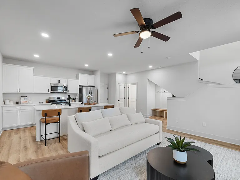 Open-Concept Living Room / Kitchen