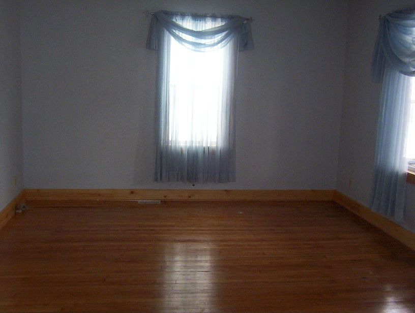 gleaming hardwood floors