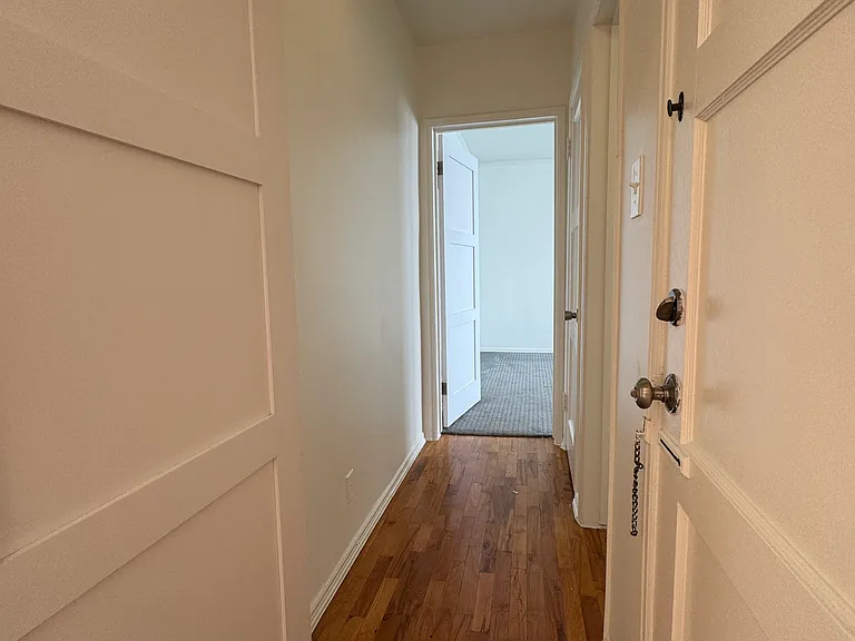 Hallway and back door