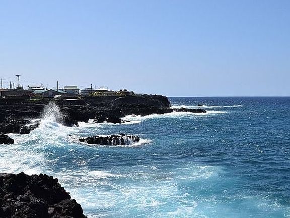 Looking south at bay