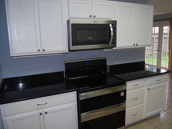 Kitchen range and microwave