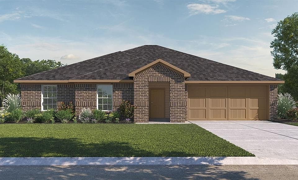 D.R. Horton's Coleman Floorplan Elevation A. All photos shown here may not depict the specified home & features included are for illustration purposes only
