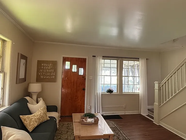 furniture and decors are not included