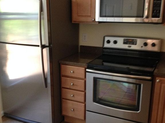 Renovated kitchen with new appliances