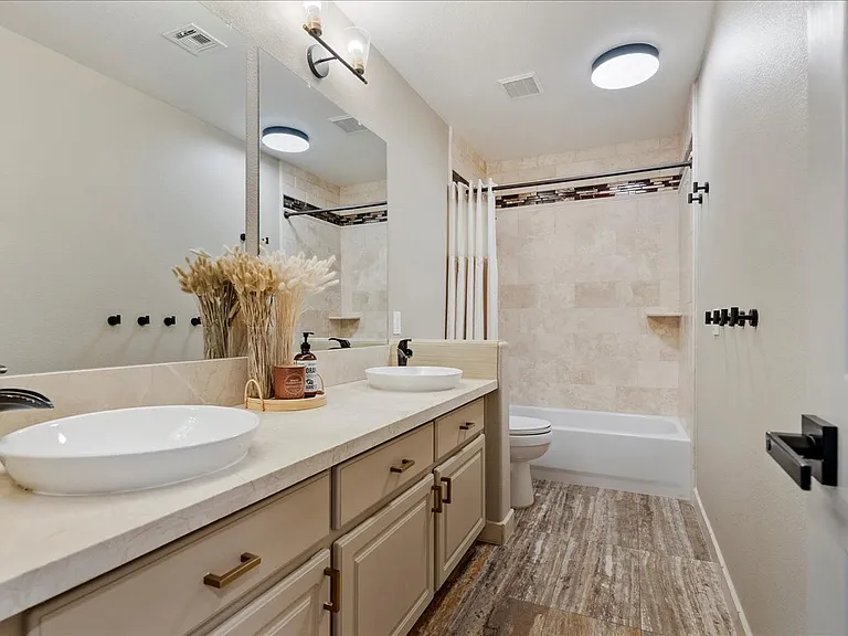 Spa like secondary bathroom