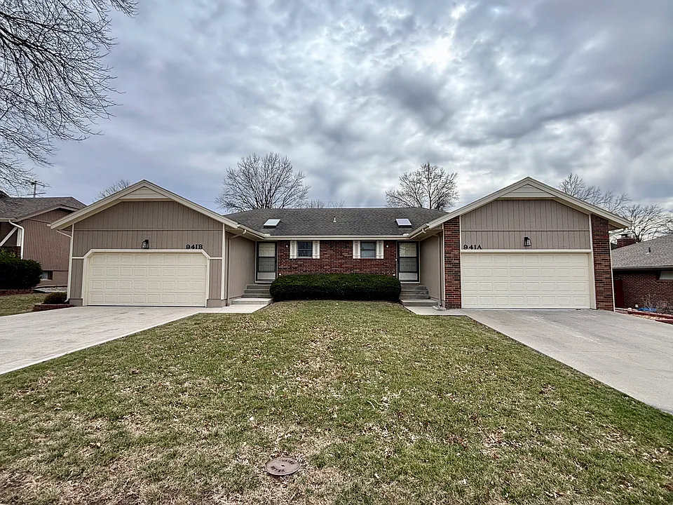 Street view. Left side is unit that is available.