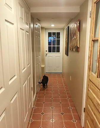 Hallway to washer/dryer