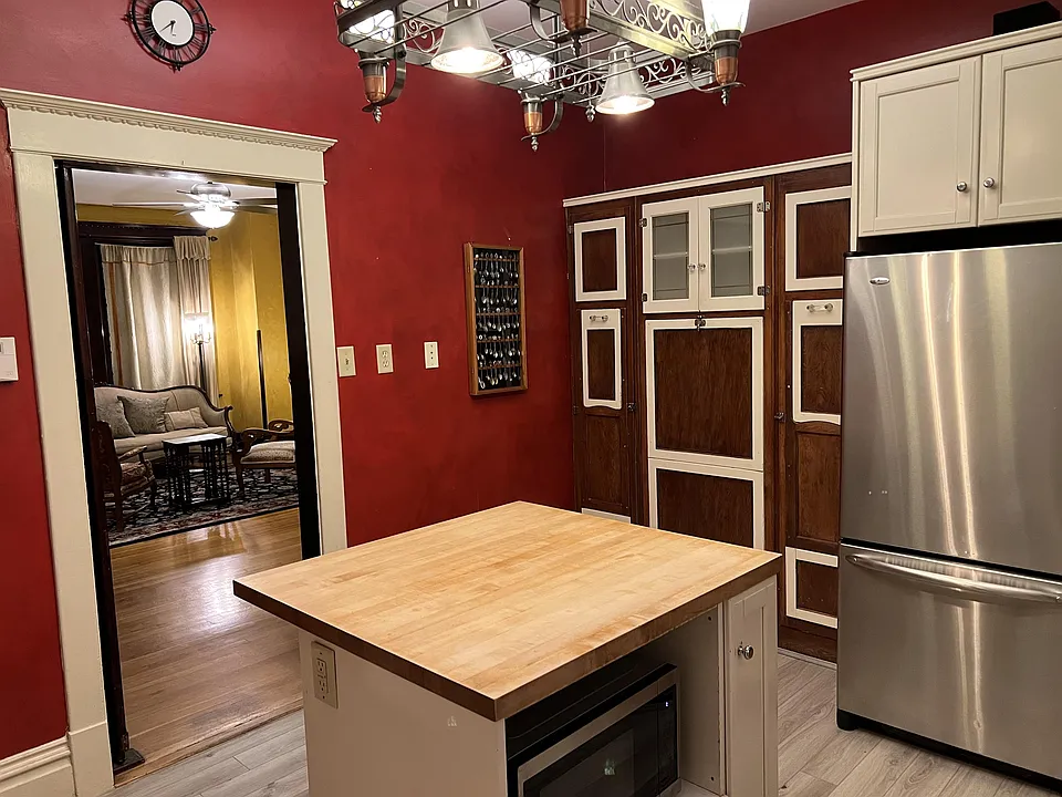 Kitchen looking into Living