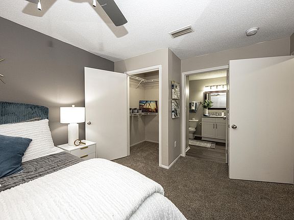 Spacious Bedroom + Walk In Closet