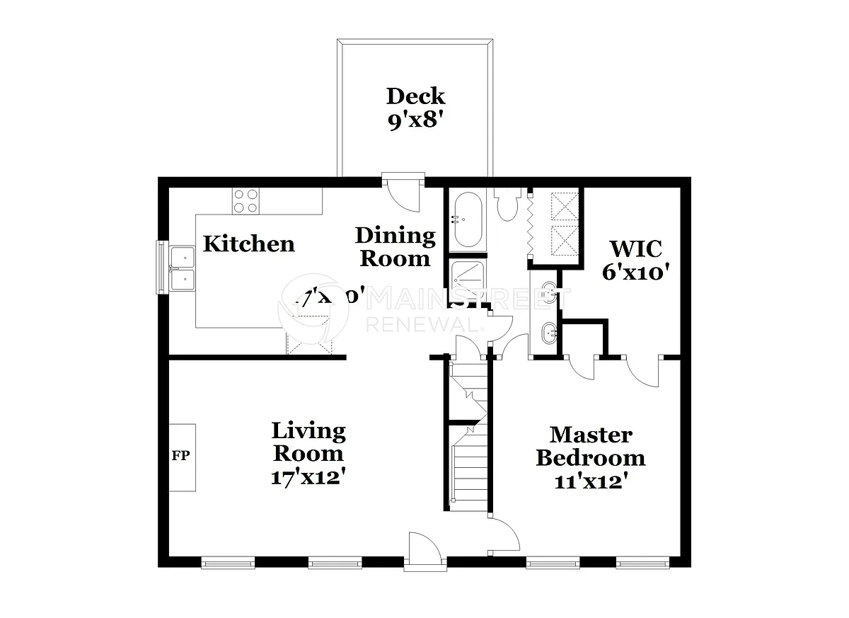 Floor Plan - 203 Lois Ln