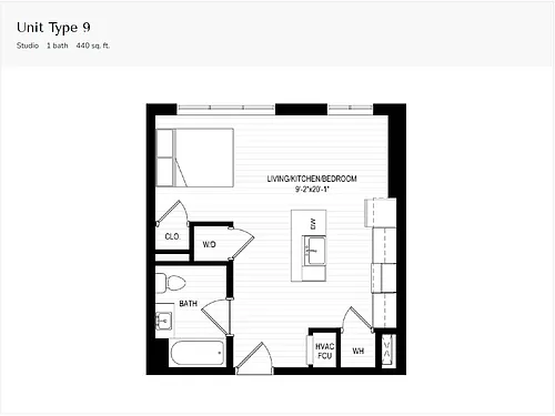 Floor plan Unit Type 1