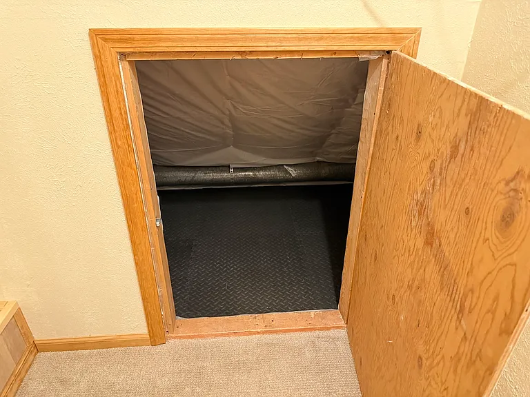 Bedroom #2 eves storage