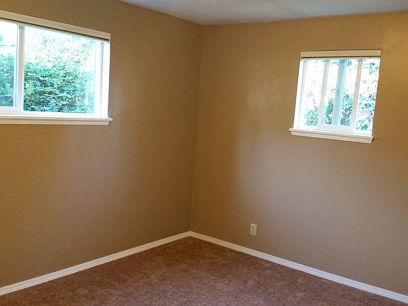 one of three bedrooms, taupe color/fresh paint, large closet