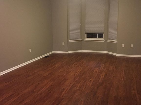 Living room with Bay window