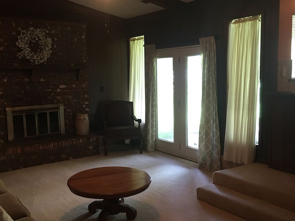 den with fireplace