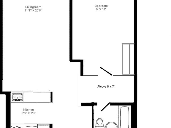 2nd image of 376 Broadway APT 21C