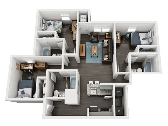 Floor plan C1 Floor Plan