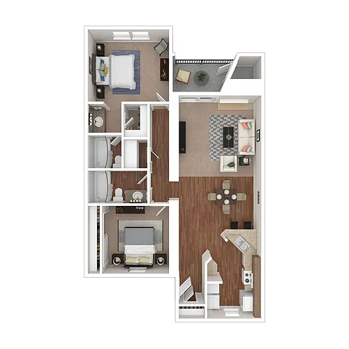 Floor plan B-1