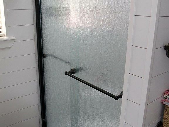 Master shower