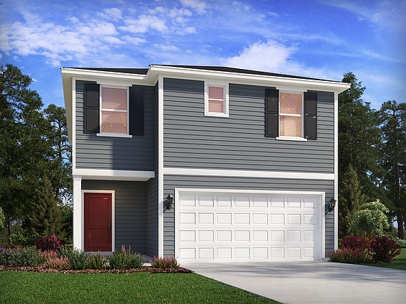 Dallas elevation rendering from a Meritage Homes community in Clayton, NC.