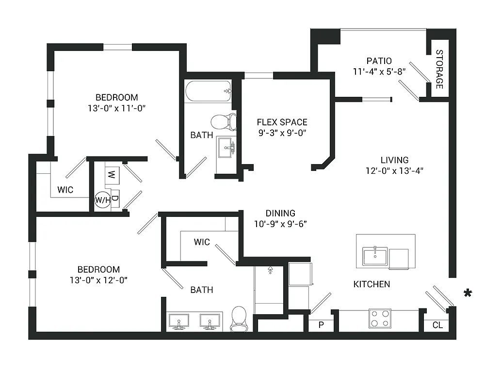 Floor plan Emerald
