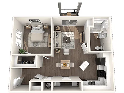 Floor plan White Topaz