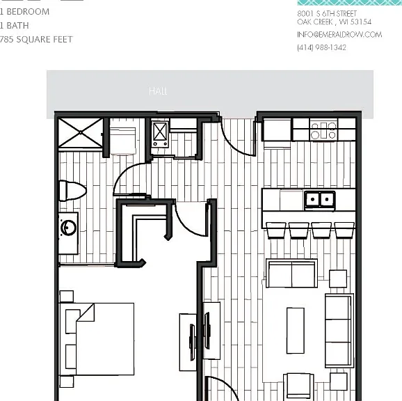 Emerald Row Apartments — Photo 24