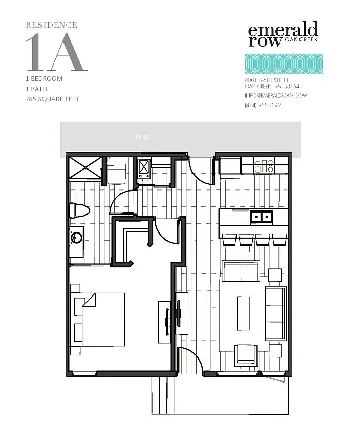 Floor plan 1A