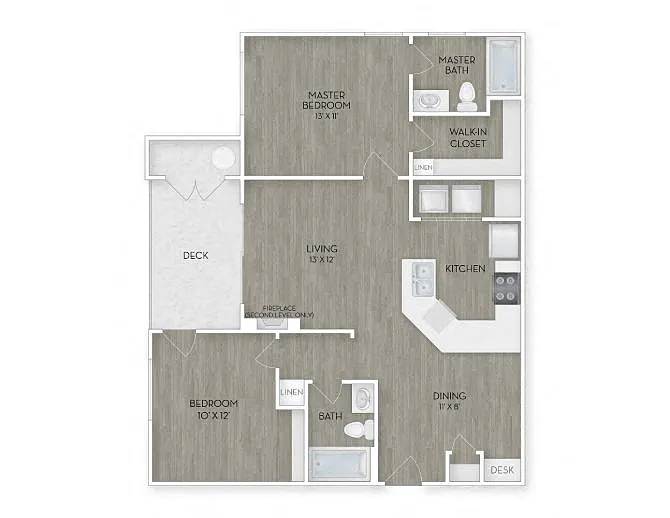Floor plan Oakwood