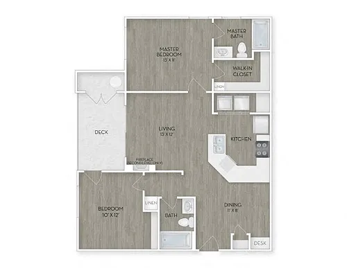 Floor plan Oakwood
