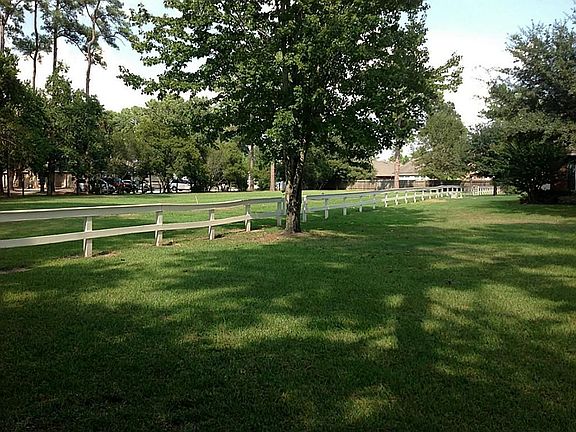 View of the horse pasture from the front yard.