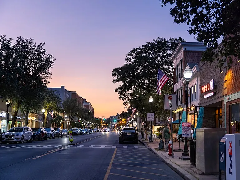 Near downtown Morristown with an array of dining, arts, entertainment, and retail options