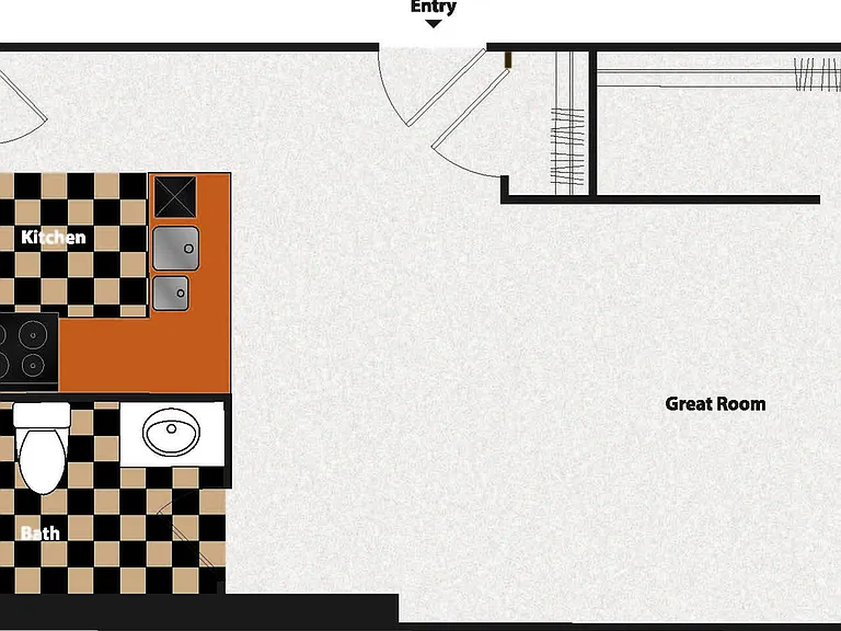 East 8 Lofts floorplan