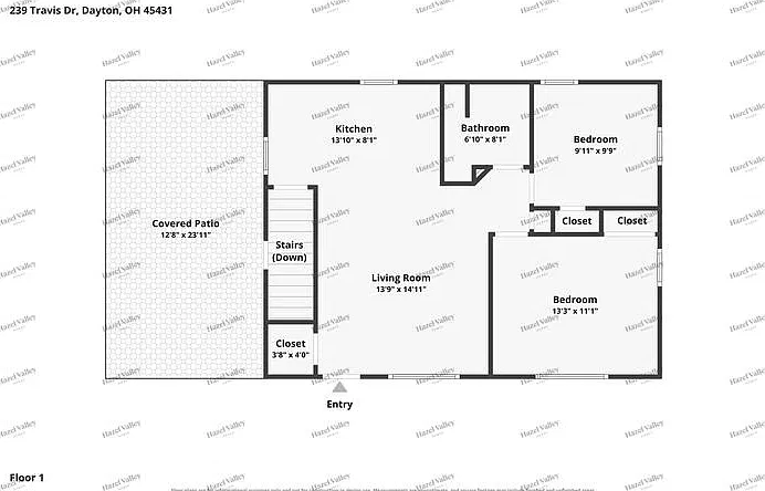 3 bed, 1.0 bath, 1468 sqft, $1,375 — Photo 3