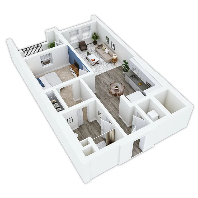 Floor plan B2