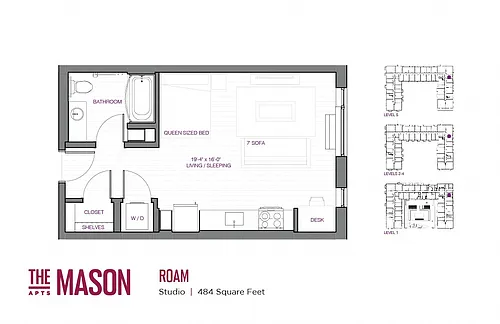 Floor plan Roam