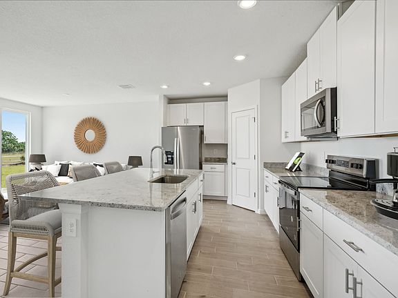 The Foxglove Kitchen Virtually Staged.