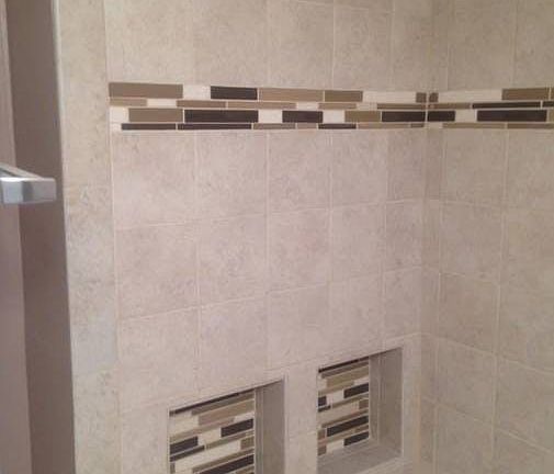 All new shower