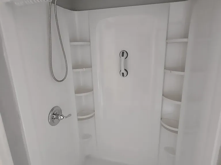Master shower