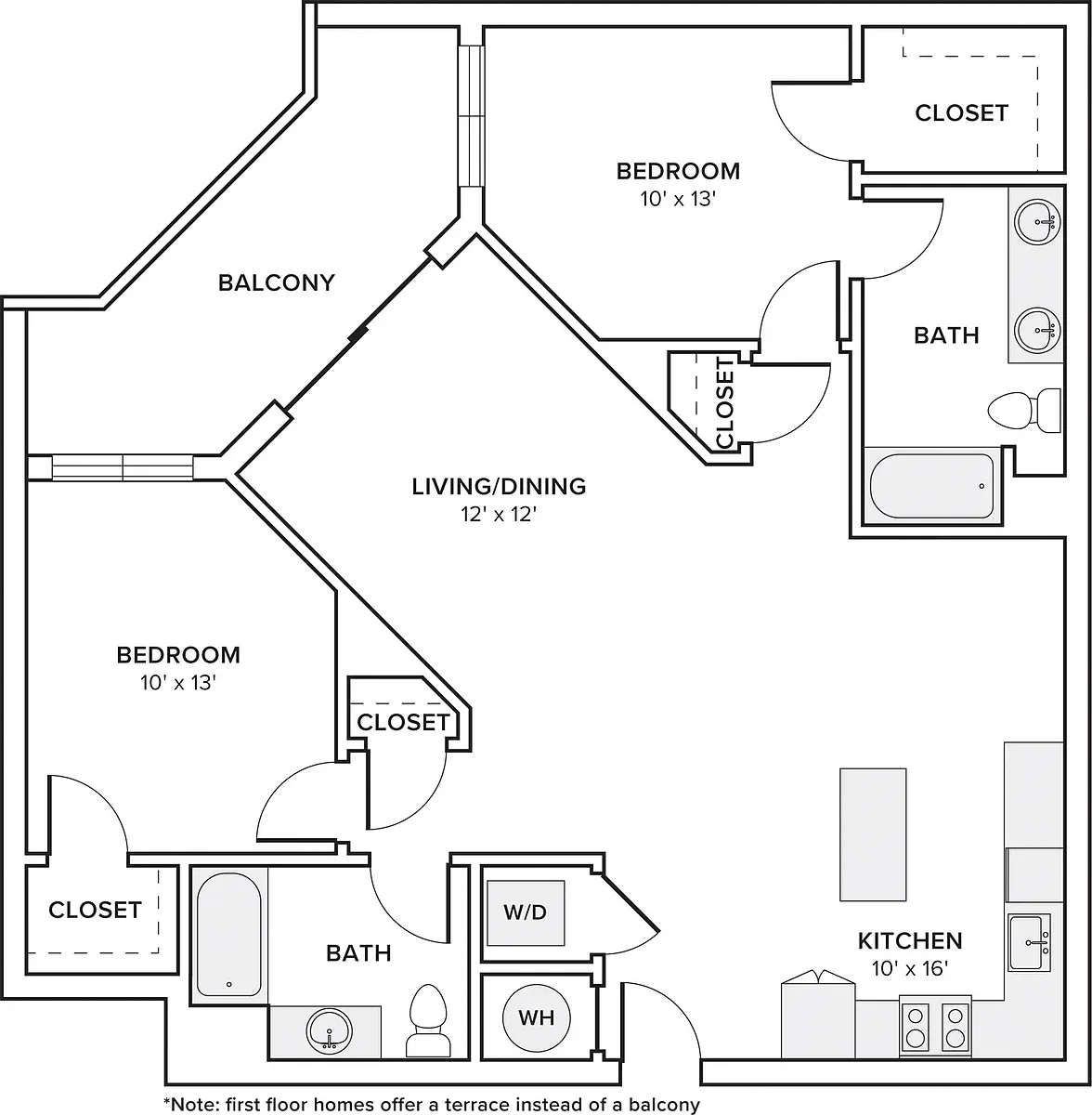 Floor plan B01