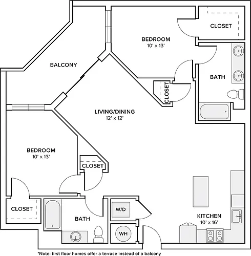 Floor plan B01