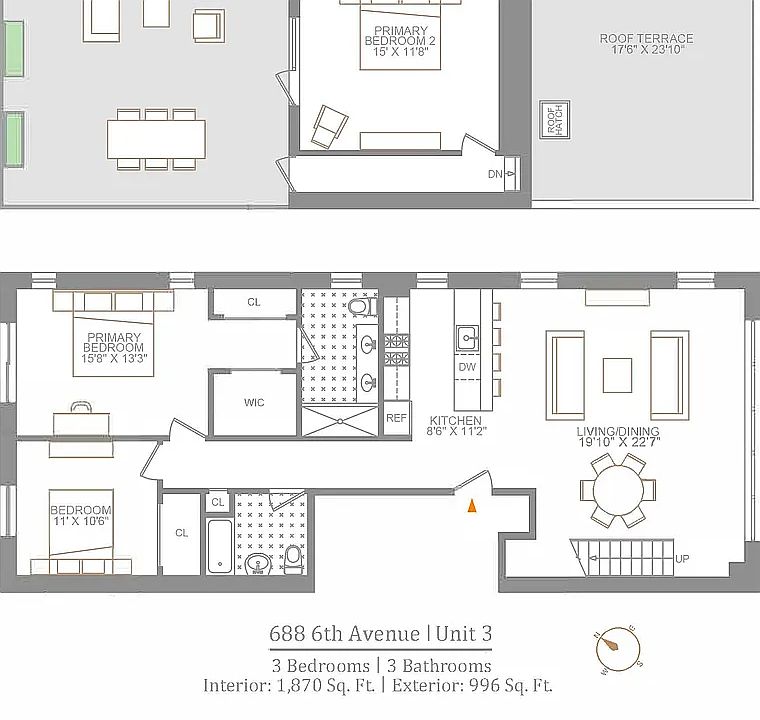 1st image of 688 6th Ave #3