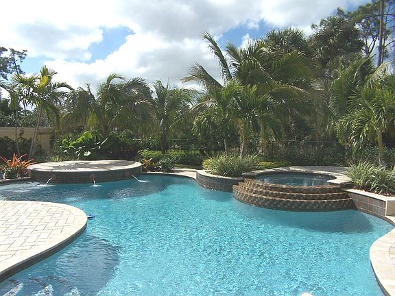 Pool Area with Spa