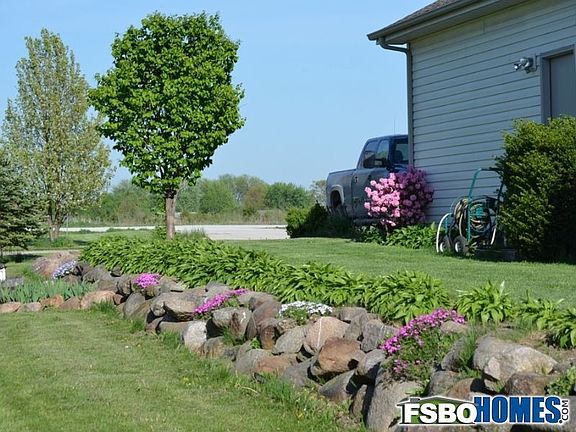 Perennials in Rock wall