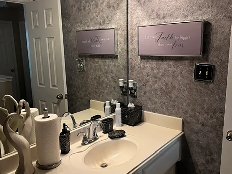 Hall bathroom / shared by 2nd & 3rd bedrooms.
