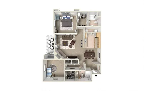 Floor plan B3