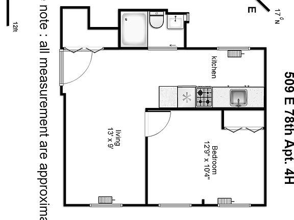 2nd image of 509 E 78th St APT 4H