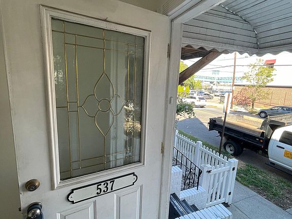 front of the house